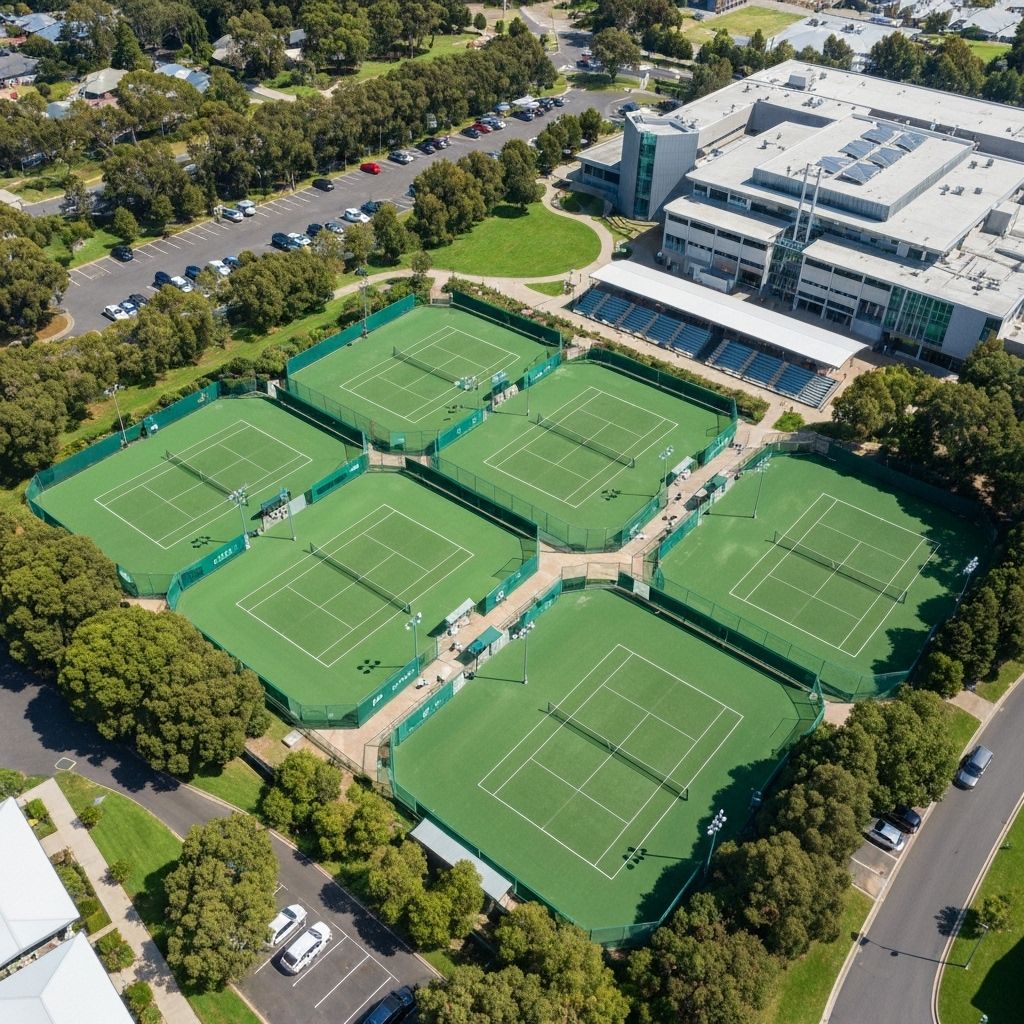 La Trobe Tennis Courts